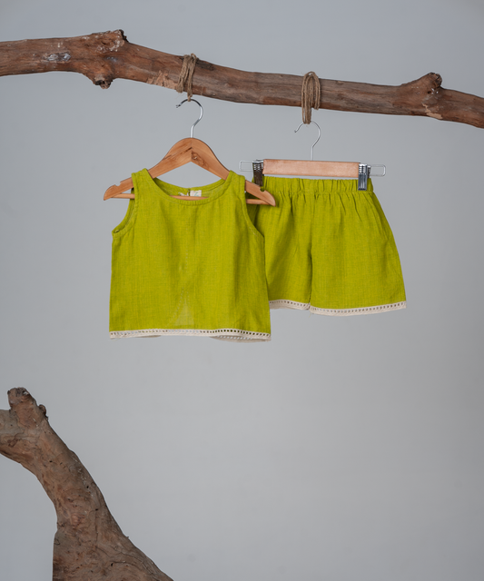 Emerald Bloom Co-ord Set