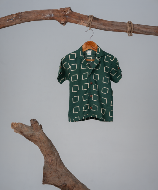 Sage Scribble Shirt