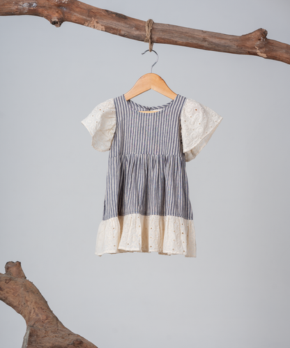 Moonflower Stripe Dress