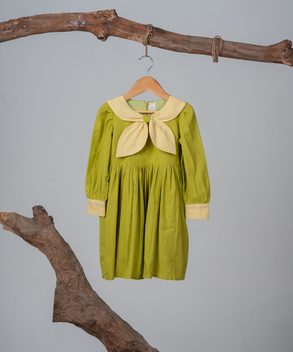 Butterfly Bloom Dress Light Green