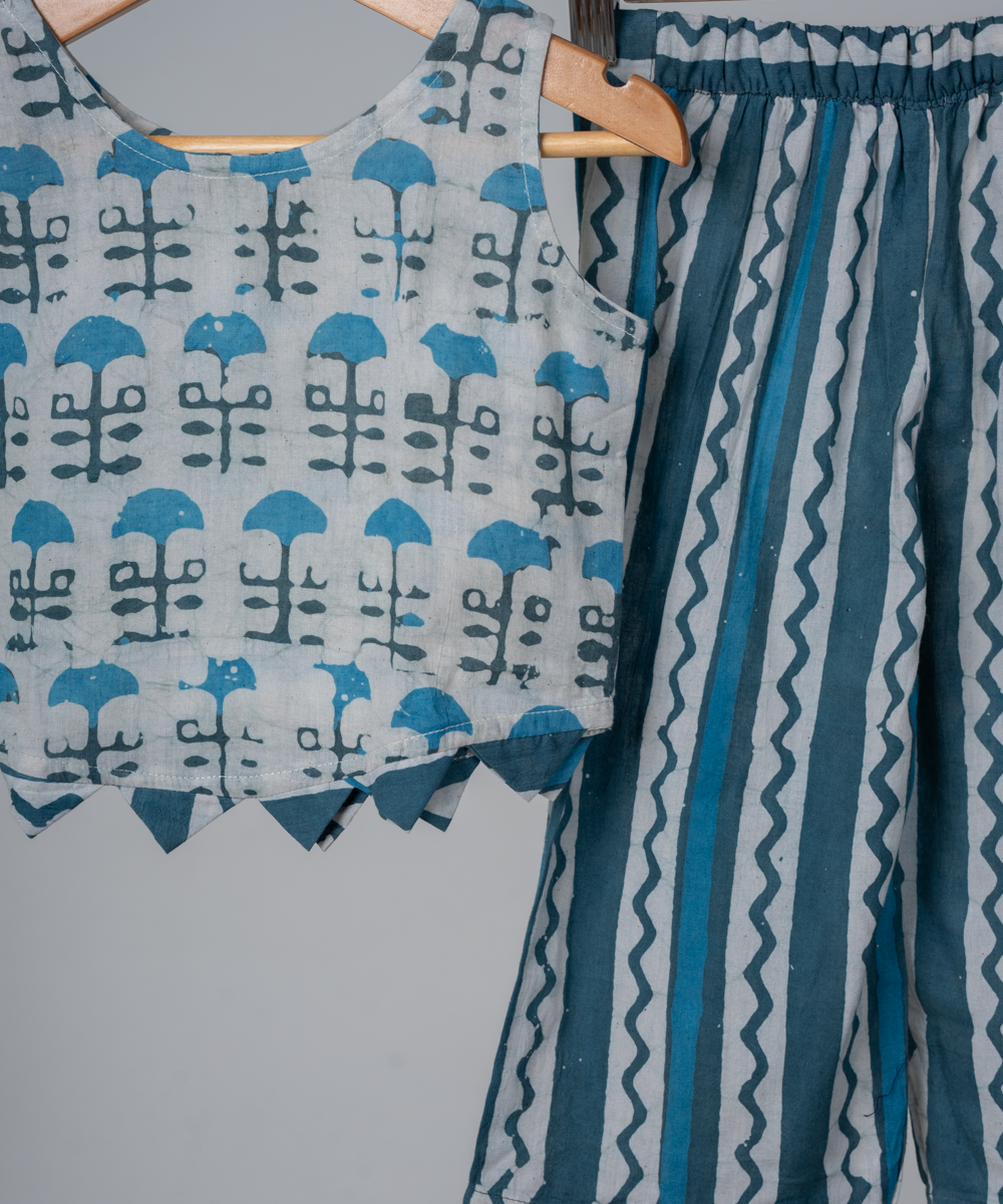 Indigo Doodle Coord Set
