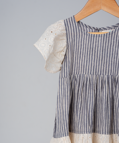 Moonflower Stripe Dress
