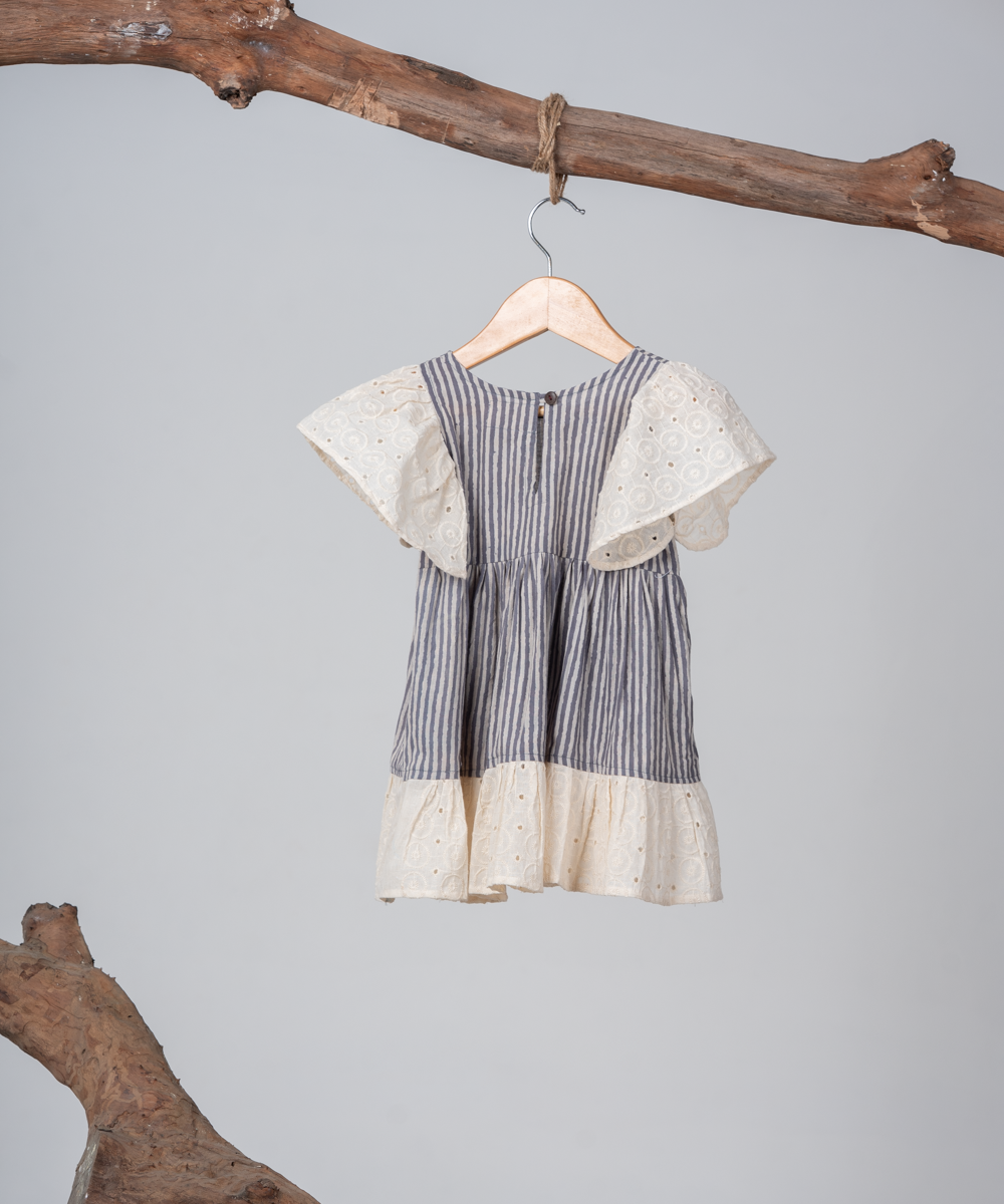 Moonflower Stripe Dress