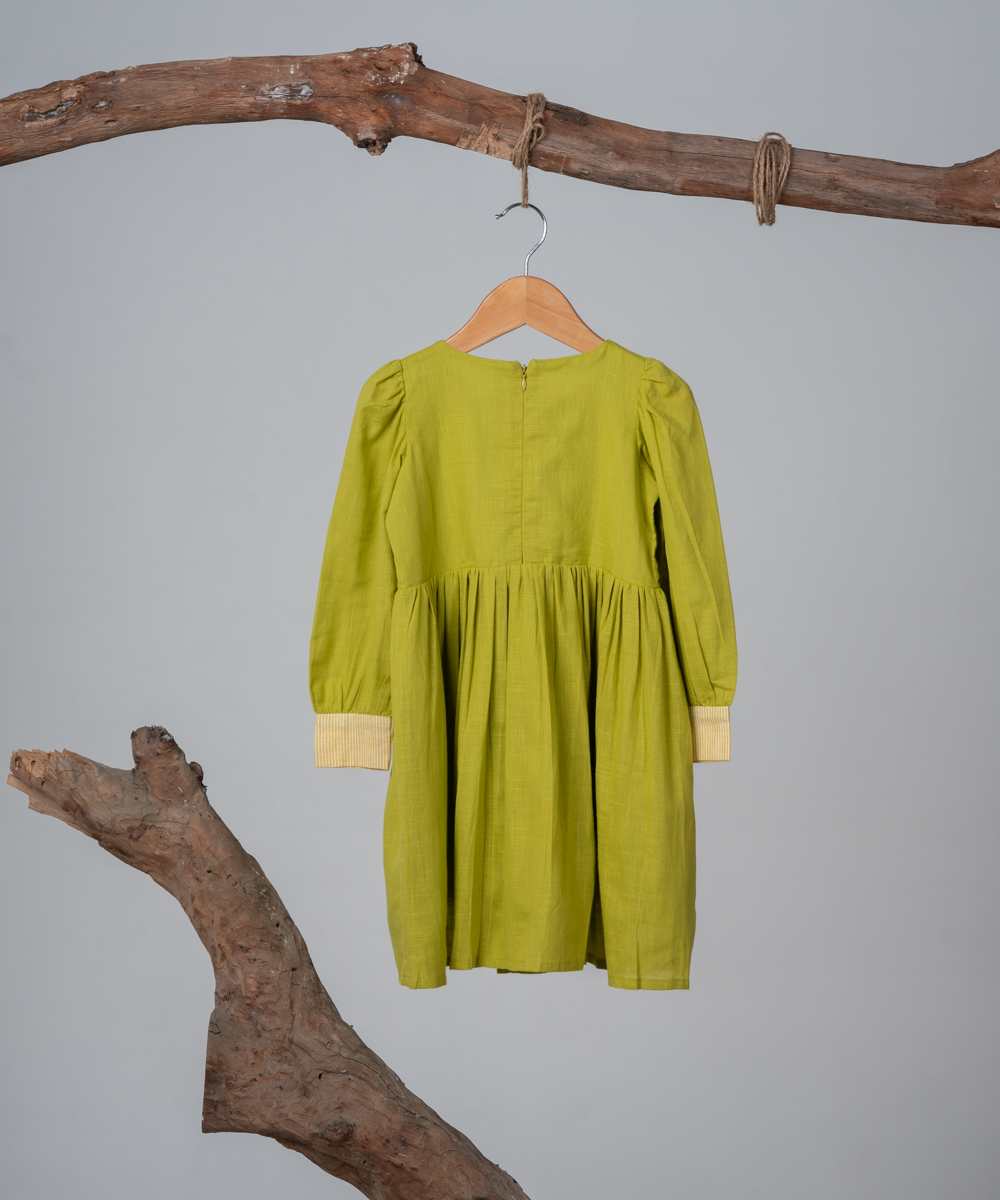 Butterfly Bloom Dress Light Green