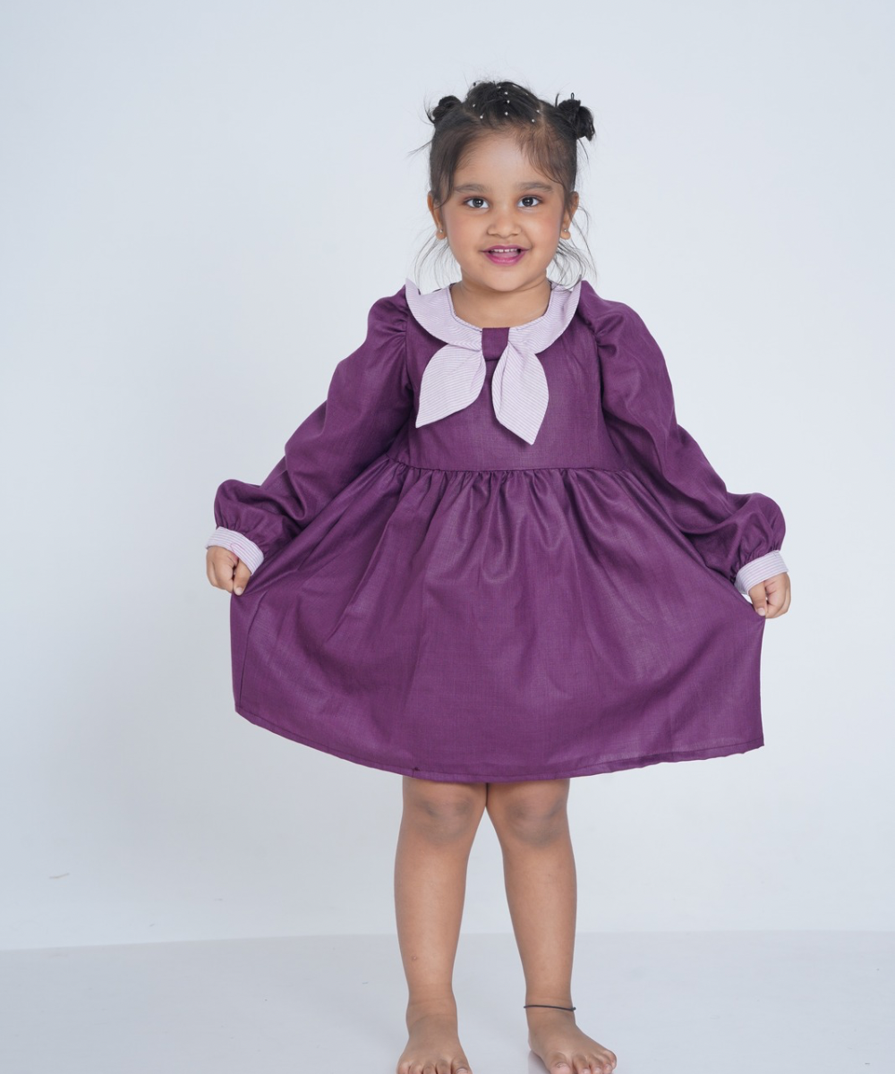 Butterfly Bloom Dress Violet