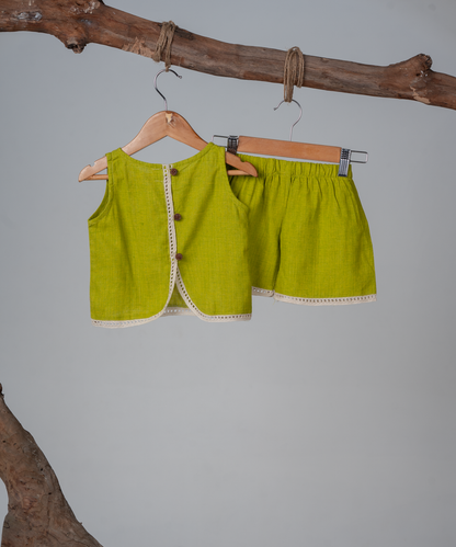 Emerald Bloom Co-ord Set